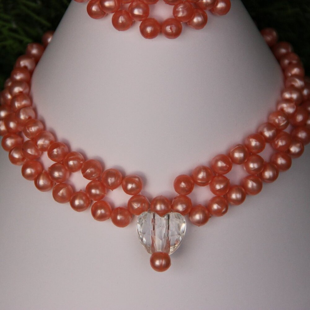 Hand Crafted I Wear My Heart On My | Necklace Set